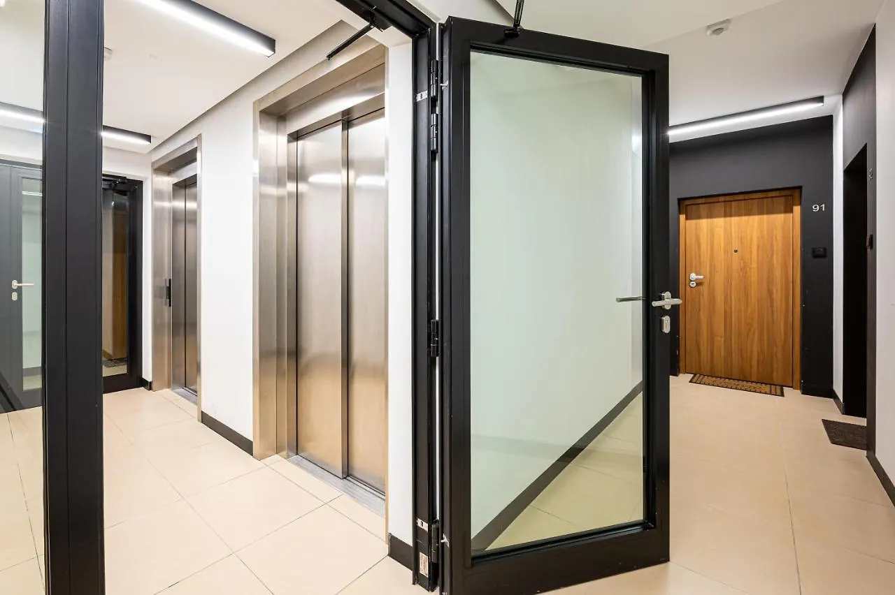 Bielany Luxury Apartment location
